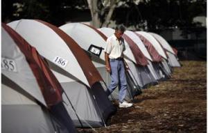 Homeless encampment 2 - Pinellas Hope, Florida